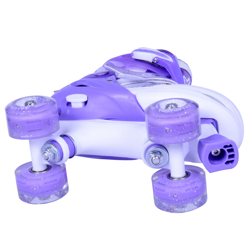 ΑΘΛΟΠΑΙΔΙΑ QUAD Αυξομειούμενα roller skates - Λιλά (002.10322/ΛΙΛΑ)