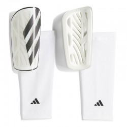 ADIDAS Tiro League Shin Guards (IQ4040)ΕΠΙΚΑΛΑΜΙΔΕΣ ΕΝΗΛΙΚΩΝ White / Black / Silver Metallic