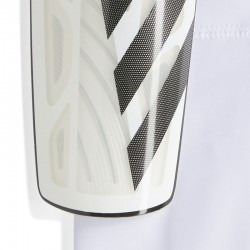 ADIDAS Tiro League Shin Guards (IQ4040)ΕΠΙΚΑΛΑΜΙΔΕΣ ΕΝΗΛΙΚΩΝ White / Black / Silver Metallic
