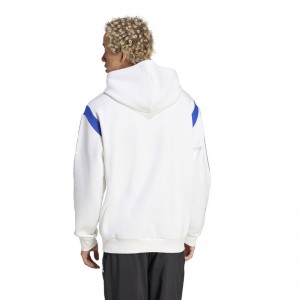ADIDAS SPORTSWEAR HOODIE MENS (JJ1538)ΑΝΔΡΙΚΗ ΦΟΥΤΕΡ ΜΠΛΟΥΖΑ WHITE/BLACK/BLUE ADIDAS SPORTSWEAR HOODIE MENS (JJ1538)ΑΝΔΡΙΚΗ ΦΟΥΤΕΡ ΜΠΛΟΥΖΑ WHITE/BLACK/BLUE