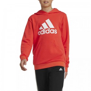 Adidas sportswear U Bl Hoodie KIDS (IX9531)ΠΑΙΔΙΚΗ ΦΟΥΤΕΡ ΜΠΛΟΥΖΑ ΚΟΚΚΙΝΗ