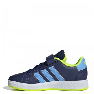 ADIDAS Grand Court 2.0 Shoes Kids (IE5994)ΠΑΙΔΙΚΑ ΠΑΠΟΥΤΣΙΑ Dark Blue / Blue Burst / Lucid Lemon ADIDAS Grand Court 2.0 Shoes Kids (IE5994)ΠΑΙΔΙΚΑ ΠΑΠΟΥΤΣΙΑ Dark Blue / Blue Burst / Lucid Lemon