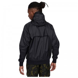 Nike Sportswear Windrunner (DA0001-010)Ανδρικο Αντιανεμικο τζάκετ με κουκούλα Μαυρο Nike Sportswear Windrunner (DA0001-010)Ανδρικο Αντιανεμικο τζάκετ με κουκούλα Μαυρο