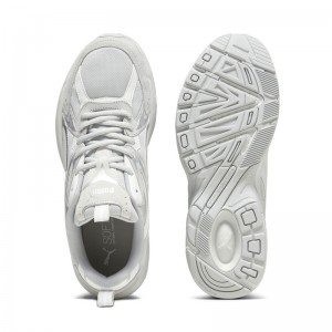 PUMA Milenio Tech Suede Sneakers UNISEX (393489-02)Cool Light Gray/Feather Gray/White PUMA Milenio Tech Suede Sneakers UNISEX (393489-02)Cool Light Gray/Feather Gray/White