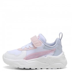 Puma Trinity Lite Blurry Dreams Ac Inf (402267-01)ΒΡΕΦΙΚΑ ΠΑΠΟΥΤΣΙΑ ΛΕΥΚΟ/ΣΟΜΟΝ/ΓΚΡΙ