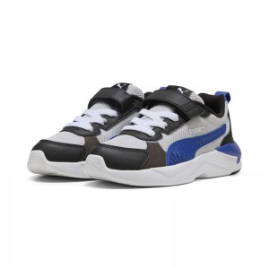 Puma X-Ray 3 LT AC PS (401494-03)ΠΑΙΔΙΚΑ ΠΑΠΟΥΤΣΙΑ Glacial Gray/Vivid Blue/Black Puma X-Ray 3 LT AC PS (401494-03)ΠΑΙΔΙΚΑ ΠΑΠΟΥΤΣΙΑ Glacial Gray/Vivid Blue/Black