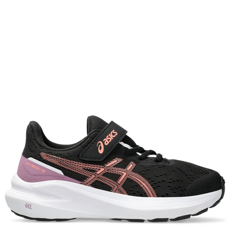 ASICS GT-1000 13 PS (1014A344-006)ΠΑΙΔΙΚΑ ΠΑΠΟΥΤΣΙΑ Black/Sun Coral ASICS GT-1000 13 PS (1014A344-006)ΠΑΙΔΙΚΑ ΠΑΠΟΥΤΣΙΑ Black/Sun Coral
