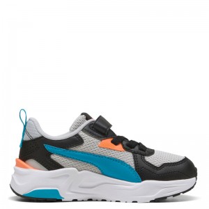 Puma Trinity Lite AC PS (391480-15)ΠΑΙΔΙΚΑ ΠΑΠΟΥΤΣΙΑ Cool Light Gray/Tropica Puma Trinity Lite AC PS (391480-15)ΠΑΙΔΙΚΑ ΠΑΠΟΥΤΣΙΑ Cool Light Gray/Tropica