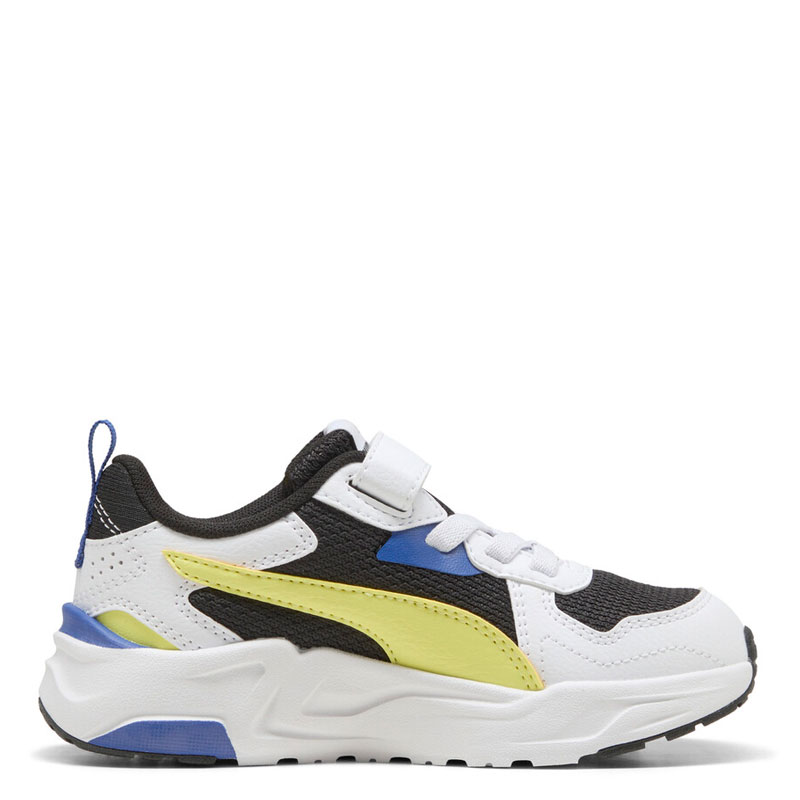 PUMA Trinity Lite AC PS (391480-14)ΠΑΙΔΙΚΑ ΠΑΠΟΥΤΣΙΑ BLACK/WHITE/YELLOW