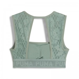 PUMA MOVE LACE Bra (526783-30)ΓΥΝΑΙΚΕΙΟ ΑΘΛΗΤΙΚΟ ΜΠΟΥΣΤΑΚΙ Green Moon PUMA MOVE LACE Bra (526783-30)ΓΥΝΑΙΚΕΙΟ ΑΘΛΗΤΙΚΟ ΜΠΟΥΣΤΑΚΙ Green Moon