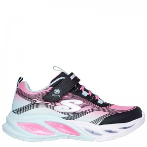 SKECHERS S-Lights Cosmic Glow (303712L-BKMT)ΠΑΙΔΙΚΑ ΠΑΠΟΥΤΣΙΑ ΦΩΤΙΖΟΜΕΝΑ  BLACK / MULTI