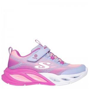 SKECHERS S-Lights Cosmic Glow (303712L-LVMT)ΠΑΙΔΙΚΑ ΠΑΠΟΥΤΣΙΑ ΦΩΤΙΖΟΜΕΝΑ NAVY / MULTI