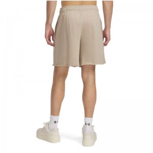 UNDER ARMOUR RIVAL TERRY LOGO SHORTS 8IN (1390147-299)ΑΝΔΡΙΚΗ ΒΕΡΜΟΥΔΑ City Khaki/Bayou/Sonic Yellow UNDER ARMOUR RIVAL TERRY LOGO SHORTS 8IN (1390147-299)ΑΝΔΡΙΚΗ ΒΕΡΜΟΥΔΑ City Khaki/Bayou/Sonic Yellow