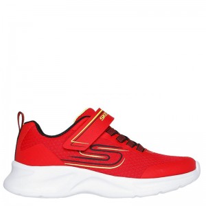 SKECHERS Lightweight Gore & Strap (405112L-RDBK)ΠΑΙΔΙΚΑ ΠΑΠΟΥΤΣΙΑ ΚΟΚΚΙΝΟ/ΜΑΥΡΟ