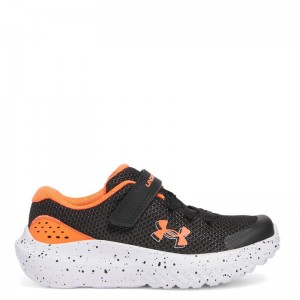 UNDER ARMOUR Surge 4 AC BPS (3027104-005)ΠΑΙΔΙΚΑ ΠΑΠΟΥΤΣΙΑ Black / Ares Red