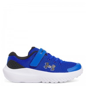 UNDER ARMOUR Surge 4 AC BPS (3027104-400)ΠΑΙΔΙΚΑ ΠΑΠΟΥΤΣΙΑ Team Royal / Black