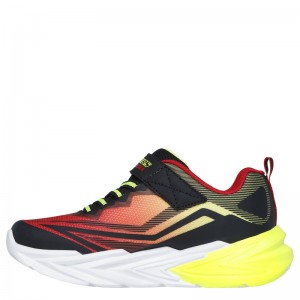 SKECHERS S Lights: Flex-Glow Ultra (400139L-BKRD)ΠΑΙΔΙΚΑ ΠΑΠΟΥΤΣΙΑ ΦΩΤΙΖΟΜΕΝΑ BLACK / RED