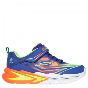 SKECHERS S Lights: Flex-Glow Ultra (400139L-BLMT)ΠΑΙΔΙΚΑ ΠΑΠΟΥΤΣΙΑ BLUE / MULTI