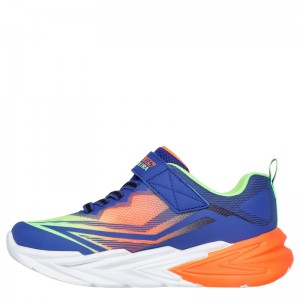 SKECHERS S Lights: Flex-Glow Ultra (400139L-BLMT)ΠΑΙΔΙΚΑ ΠΑΠΟΥΤΣΙΑ BLUE / MULTI