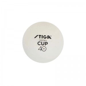 Stiga CUP (1110-2510-12)Μπαλάκια Ping Pong 12τμχ ΛΕΥΚΑ Stiga CUP (1110-2510-12)Μπαλάκια Ping Pong 12τμχ ΛΕΥΚΑ