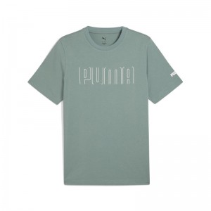 PUMA Sport Graphic Tee Men (684617-30)ΑΝΔΡΙΚΟ T-SHIRT Green Moon ΠΡΑΣΙΝΟ PUMA Sport Graphic Tee Men (684617-30)ΑΝΔΡΙΚΟ T-SHIRT Green Moon ΠΡΑΣΙΝΟ