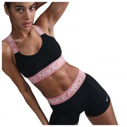 Nike Dri-Fit Pro 365 SHORT 3IN (CZ9857-027)Γυναικειο Κολάν-Σορτς BLACK/ELEMENTAL PINK/WHITE