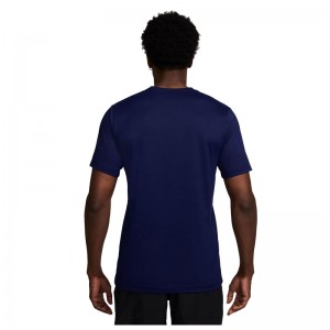 Nike Dri-FIT Legend (DX0989-493)ΑΝΔΡΙΚΟ T-SHIRT BLUE VOID/MATTE SILVER ΜΠΛΕ Nike Dri-FIT Legend (DX0989-493)ΑΝΔΡΙΚΟ T-SHIRT BLUE VOID/MATTE SILVER ΜΠΛΕ