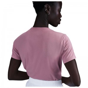 Nike Sportswear Essential Icon Futura T-Shirt Wmns (DX7906-623)Γυναικείο T-shirt ELEMENTAL PINK