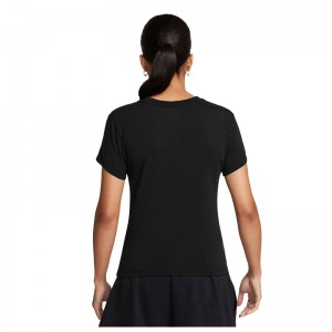 Nike Essential Sportswear (FV5508-010)Γυναικείο T-shirt ΜΑΥΡΟ