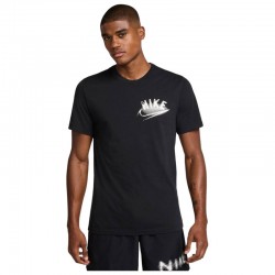 Nike Dri-FIT Brand Read Tee (HJ3609-010)ΑΝΔΡΙΚΟ T-SHIRT ΜΑΥΡΟ
