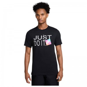 Nike Sportswear Just Do It TEE (HJ0563-010)Ανδρικό Κοντομάνικο T-Shirt Μαύρο Nike Sportswear Just Do It TEE (HJ0563-010)Ανδρικό Κοντομάνικο T-Shirt Μαύρο