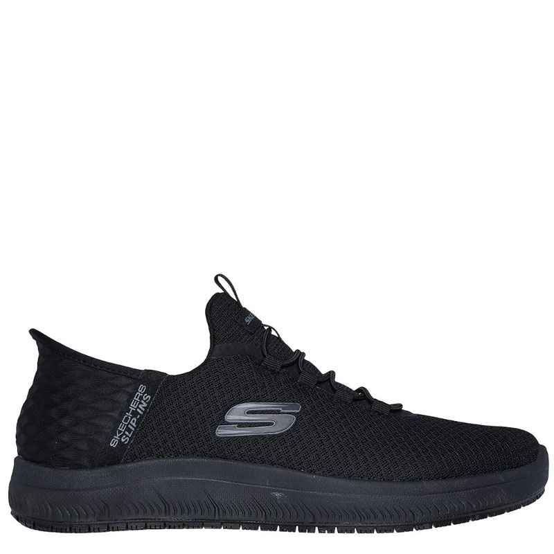 SKECHERS WORK Summits - Colsin (200205-BBK)ΑΝΔΡΙΚΑ ΠΑΠΟΥΤΣΙΑ ΕΡΓΑΣΙΑΣ ΑΝΤΙΟΛΙΣΘΗΤΙΚΑ ΜΕ ΠΙΣΤΟΠΟΙΗΣΗ SR ΜΑΥΡΑ