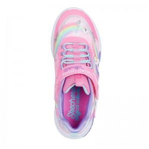 SKECHERS S Lights: Unicorn Chaser (302298L-PKMT)ΠΑΙΔΙΚΑ ΠΑΠΟΥΤΣΙΑ ΦΩΤΙΖΟΜΕΝΑ ΠΟΛΥΧΡΩΜΑ
