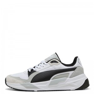 PUMA Trinity 2 (400230-01)ΑΝΔΡΙΚΑ ΠΑΠΟΥΤΣΙΑ WHITE/BLACK/GREY PUMA Trinity 2 (400230-01)ΑΝΔΡΙΚΑ ΠΑΠΟΥΤΣΙΑ WHITE/BLACK/GREY