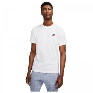 Nike Sportswear Club Tee (AR4997-100)ΑΝΔΡΙΚΟ T-shirt Λευκό Nike Sportswear Club Tee (AR4997-100)ΑΝΔΡΙΚΟ T-shirt Λευκό