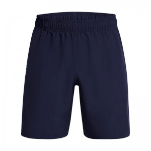 Under Armour Woven Wdmk Shorts (1383356-410)ΑΝΔΡΙΚΟ ΣΟΡΤΣ Midnight Navy/White Under Armour Woven Wdmk Shorts (1383356-410)ΑΝΔΡΙΚΟ ΣΟΡΤΣ Midnight Navy/White