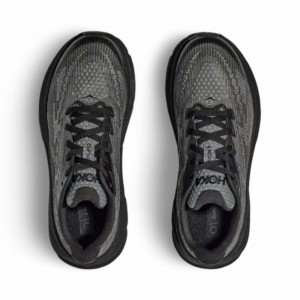 Hoka Clifton 9 YOUTH (1131170-BBNB)ΠΑΙΔΙΚΑ ΠΑΠΟΥΤΣΙΑ RUNNING BLACK / CARBON BLACK