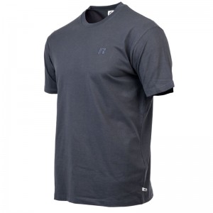 RUSSELL ATHLETIC S/S  CREWNECK TEE SHIRT WITH SMALL LOGO EMBD (A25-001-1-155)ΑΝΔΡΙΚΟ T-SHIRT OMBRE BLUE RUSSELL ATHLETIC S/S  CREWNECK TEE SHIRT WITH SMALL LOGO EMBD (A25-001-1-155)ΑΝΔΡΙΚΟ T-SHIRT OMBRE BLUE