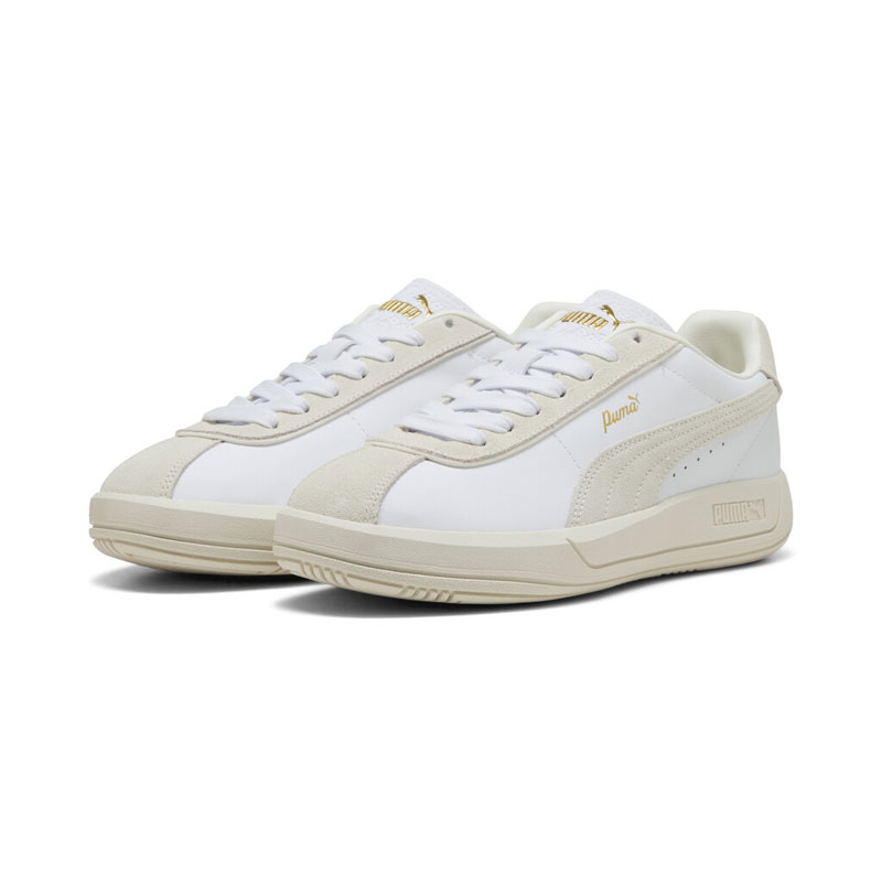 PUMA Club Klassika Sneakers Women (400364-06)ΓΥΝΑΙΚΕΙΟ ΥΠΟΔΗΜΑ White/Warm White/Gold
