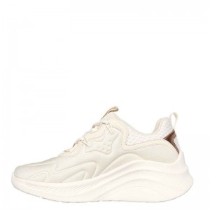 SKECHERS BOBS Sport Chaos Hi - Radiant Shine (117513-OFWT)ΓΥΝΑΙΚΕΙΟ ΥΠΟΔΗΜΑ OFF WHITE/GOLD