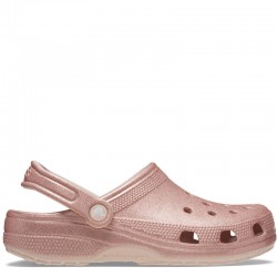 CROCS CLASSIC GLITTER CLOG (205942-6WV)ΓΥΝΑΙΚΕΙΑ ΣΑΜΠΟ QUARTZ