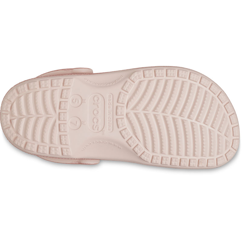 CROCS CLASSIC GLITTER CLOG (205942-6WV)ΓΥΝΑΙΚΕΙΑ ΣΑΜΠΟ QUARTZ