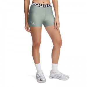Under Armour HeatGear® Authentics Shorty (1383629-348)ΓΥΝΑΙΚΕΙΟ ΣΟΡΤΣ/ΚΟΛΑΝ Silica Green/White Under Armour HeatGear® Authentics Shorty (1383629-348)ΓΥΝΑΙΚΕΙΟ ΣΟΡΤΣ/ΚΟΛΑΝ Silica Green/White