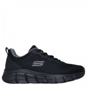 Skechers BOBS Sport B Flex - Icy Edge (118109-BBK)ΑΝΔΡΙΚΑ ΠΑΠΟΥΤΣΙΑ ΜΑΥΡΑ Skechers BOBS Sport B Flex - Icy Edge (118109-BBK)ΑΝΔΡΙΚΑ ΠΑΠΟΥΤΣΙΑ ΜΑΥΡΑ