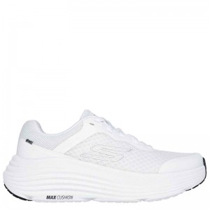 SKECHERS Max Cushioning Endeavour (129470-WBK)ΓΥΝΑΙΚΕΙΑ ΠΑΠΟΥΤΣΙΑ RUNNING ΛΕΥΚΑ