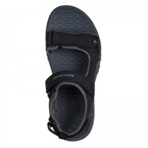 SKECHERS Relaxed Fit: Prewitt - Rigdon (205139-BLK)ΑΝΔΡΙΚΑ ΣΑΝΔΑΛΙΑ ΜΑΥΡΑ SKECHERS Relaxed Fit: Prewitt - Rigdon (205139-BLK)ΑΝΔΡΙΚΑ ΣΑΝΔΑΛΙΑ ΜΑΥΡΑ