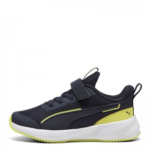 Puma Flyer 3 Ac+ Ps (401527-02)ΠΑΙΔΙΚΑ ΠΑΠΟΥΤΣΙΑ New Navy/Lemon Sherb