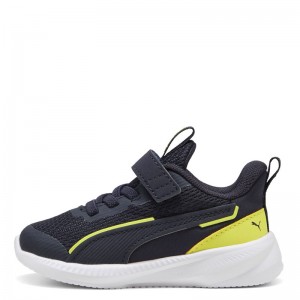PUMA Flyer 3 AC+ Inf (401528-02)ΒΡΕΦΙΚΑ ΠΑΠΟΥΤΣΙΑ New Navy/Lemon Sherb PUMA Flyer 3 AC+ Inf (401528-02)ΒΡΕΦΙΚΑ ΠΑΠΟΥΤΣΙΑ New Navy/Lemon Sherb