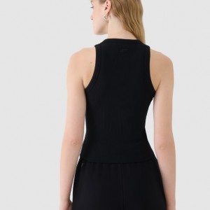 4F Γυναικεία αμάνικη μπλούζα (4FWSS25TSLEF119-20S)ΜΑΥΡΗ 4F Γυναικεία αμάνικη μπλούζα (4FWSS25TSLEF119-20S)ΜΑΥΡΗ