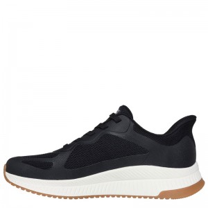 SKECHERS Bobs Sport Squad Chaos 4 (118423-BLK)ΑΝΔΡΙΚΑ ΠΑΠΟΥΤΣΙΑ ΜΑΥΡΟ/ΛΕΥΚΟ